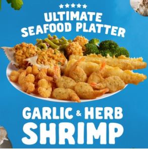 Ultimate Seafood Platter With Garlic & Herb Shrimp